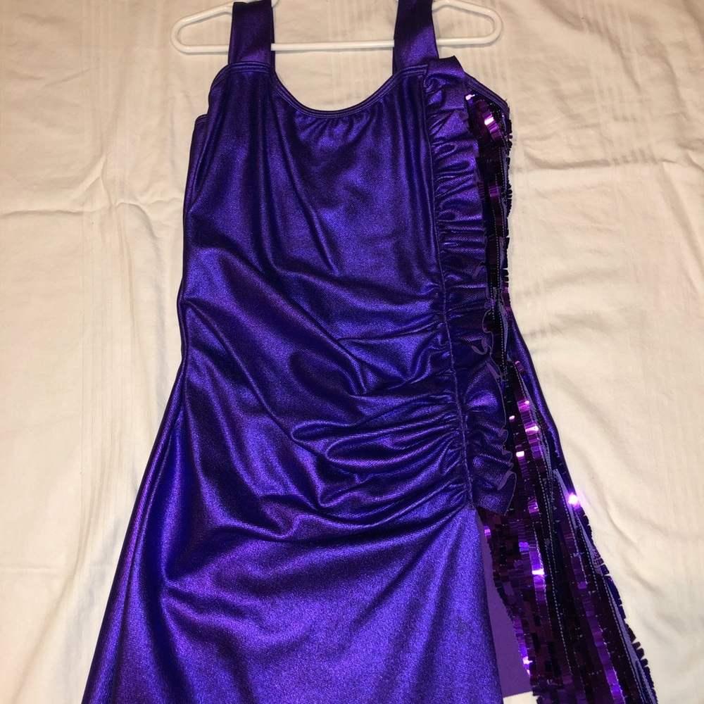 Purple Sequin Jazz Costume